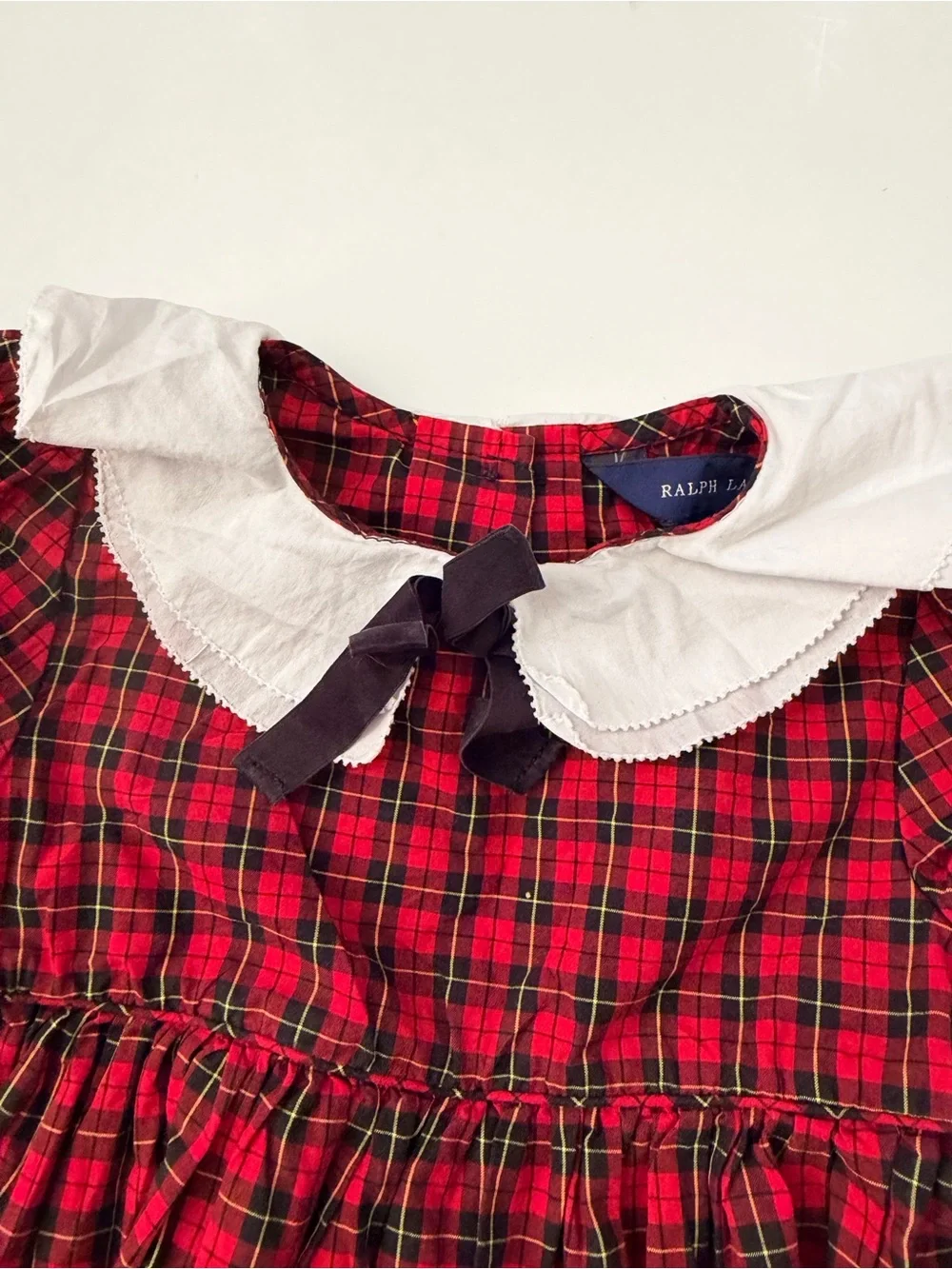 Ralph Lauren Tartan Plaid holiday dress set
